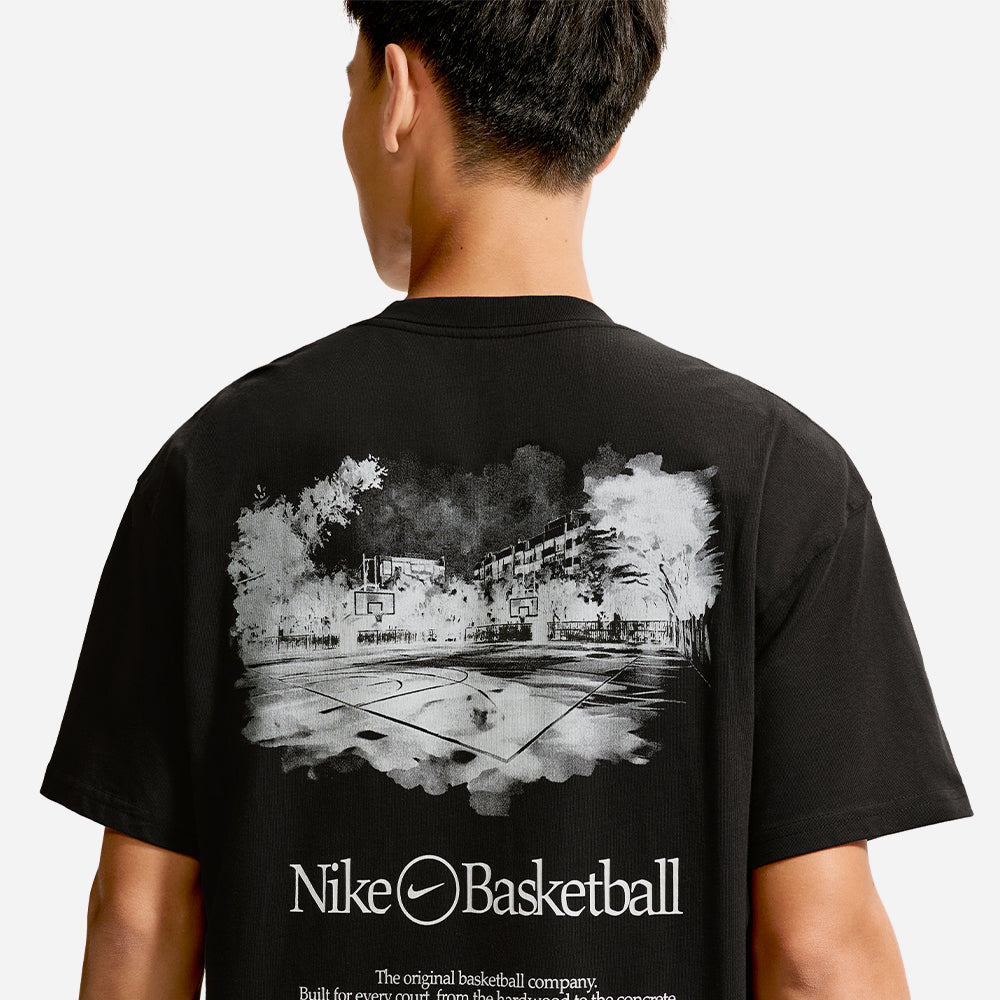 Áo Thun Nam Nike Basketball M90 Oc Loose - Đen - Supersports Vietnam