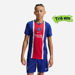 Áo Đá Bóng Trẻ Em Nike  Sân Nhà Paris Saint-German (PSG) Dri-Fit Stadium 26/27 - Xanh Dương