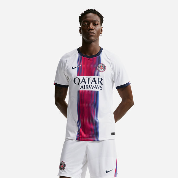 Áo Đá Bóng Nam Nike Sân Khách Paris Saint-Germain (Psg) Dri-Fit Stadium 26/27 - Trắng - Supersports Vietnam
