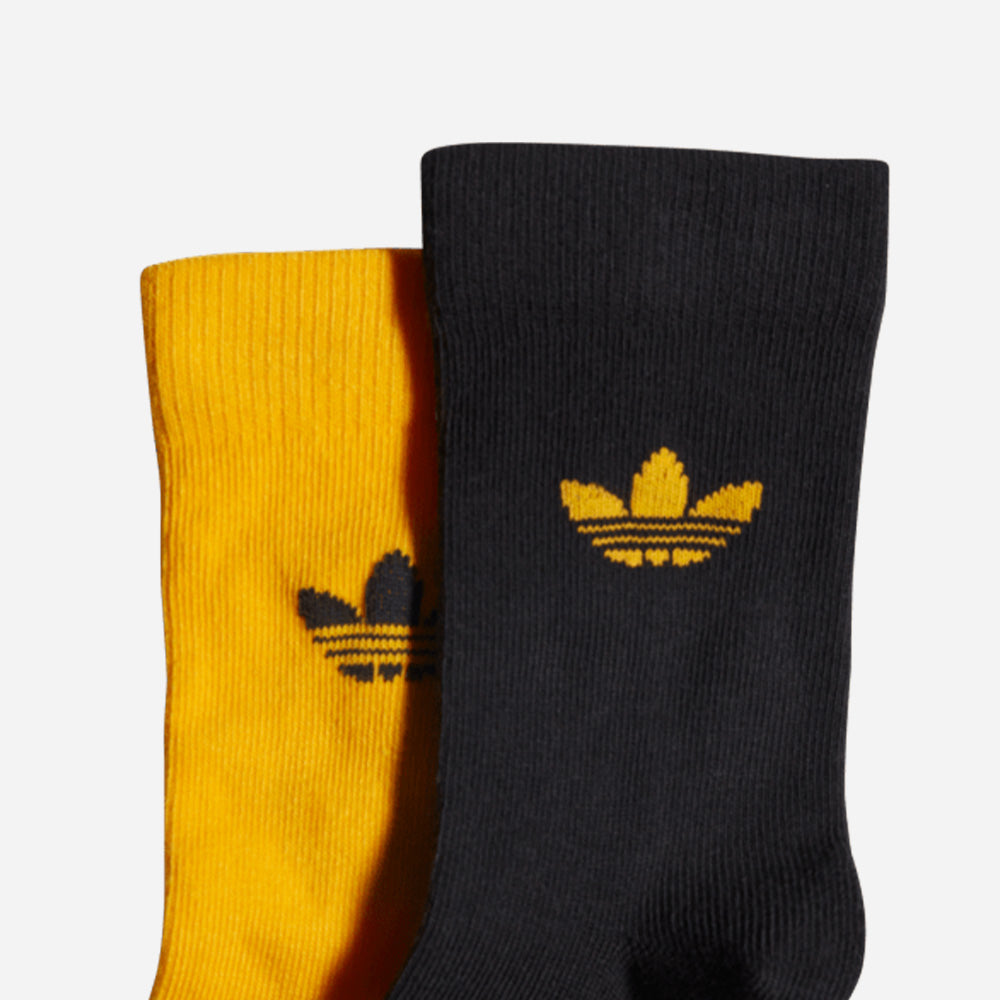 Vớ Trẻ Em Adidas Originals-Crew Sock 2Pp - Đen - Supersports Vietnam