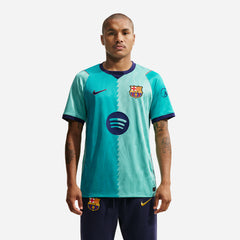 Áo Đá Bóng Nam Nike Sân Thứ Ba Fc Barcelona Dri-Fit Stadium 26/27 - Xanh Mint