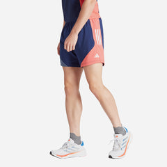 Quần Ngắn Nam Adidas Own The Run Colorblock - Xanh Navy - Supersports Vietnam
