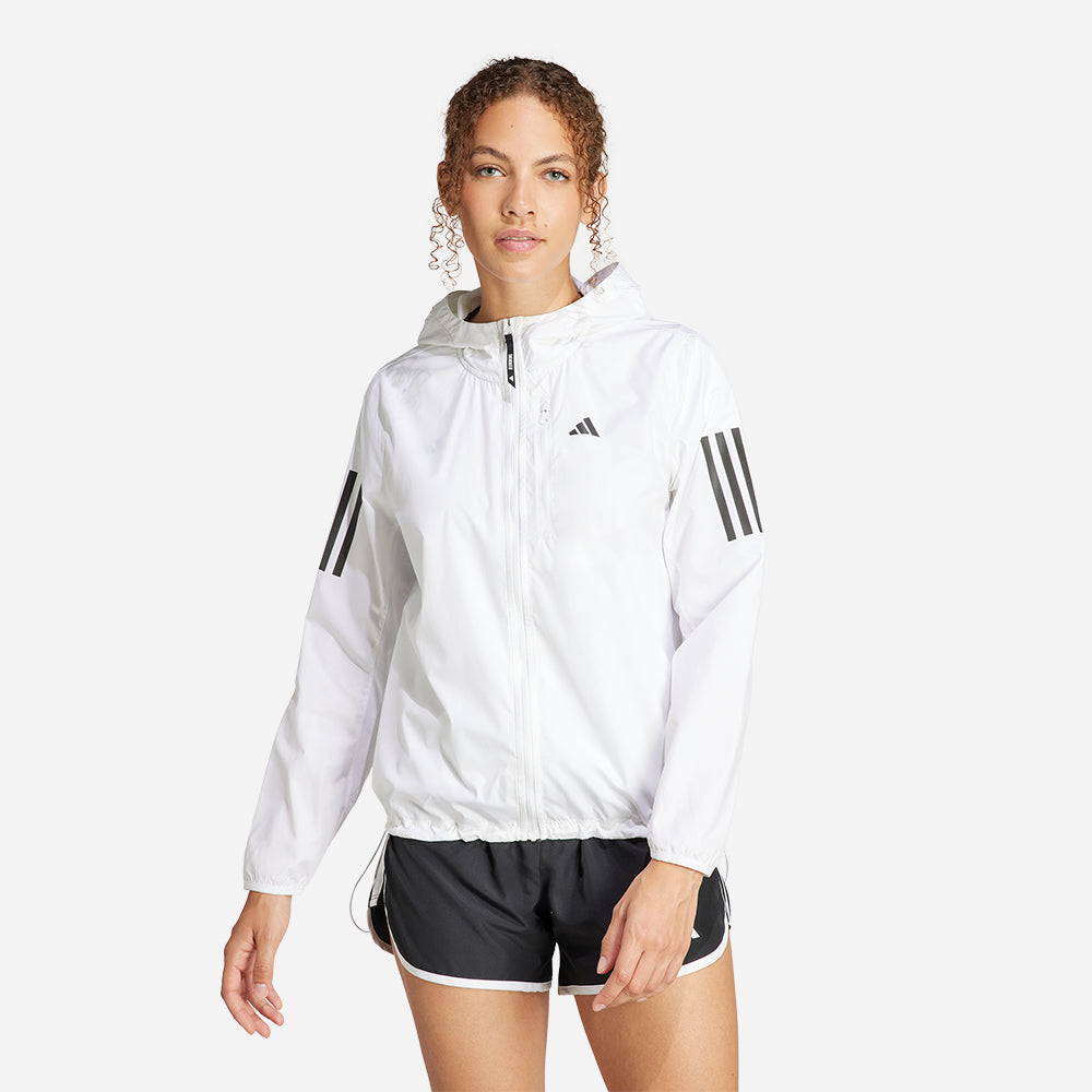 Áo Khoác Nữ Adidas Own The Run B - Trắng - Supersports Vietnam