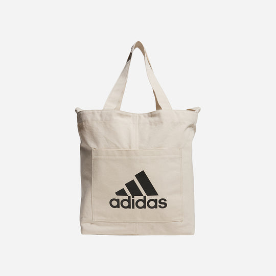 Adidas Canvas Tote Bag -  - Beige