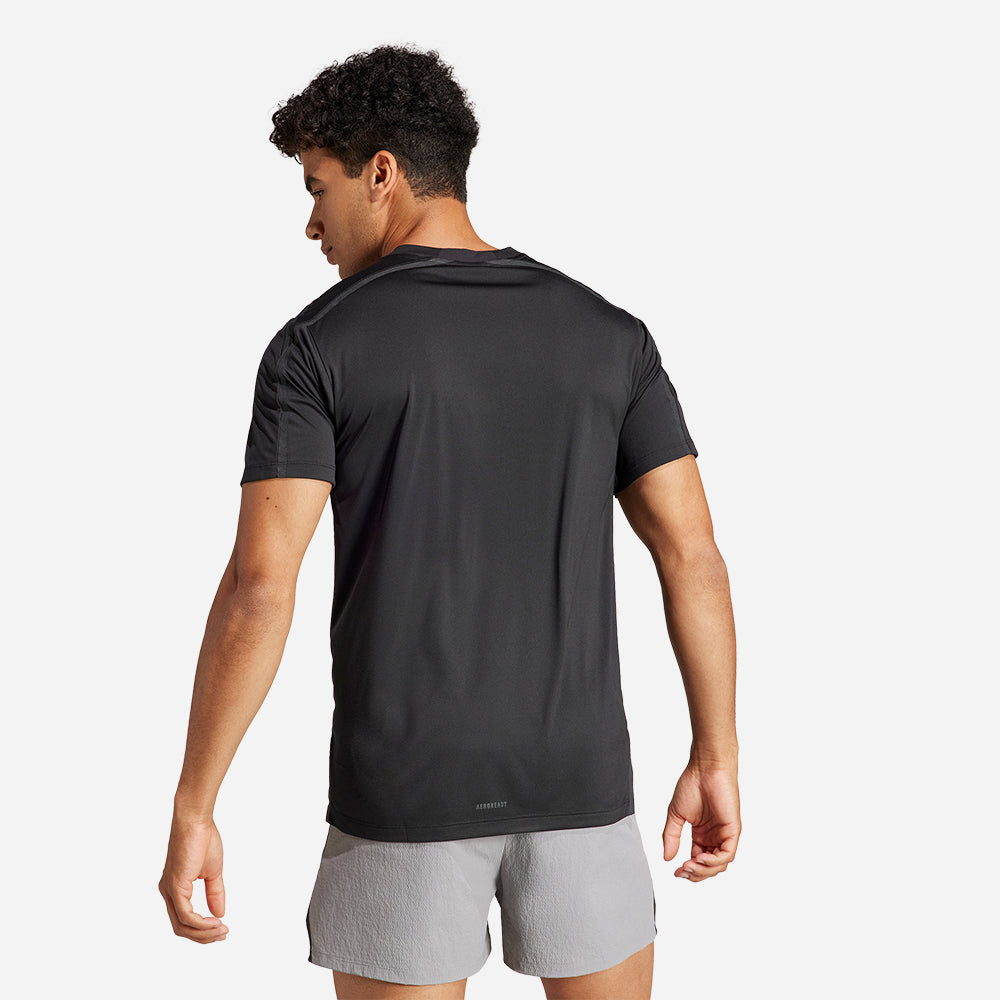 Áo Tay Ngắn Nam Adidas Designed For Training Adistrong Workout - Đen - Supersports Vietnam