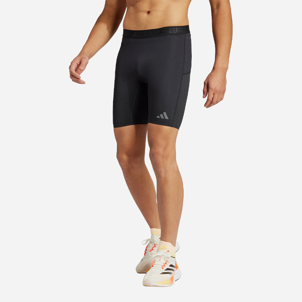 Quần Ôm Dài Nam Adidas Adizero Running - Đen - Supersports Vietnam