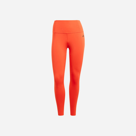 Women's Adidas Optime Power 7/8 Tights - Orange