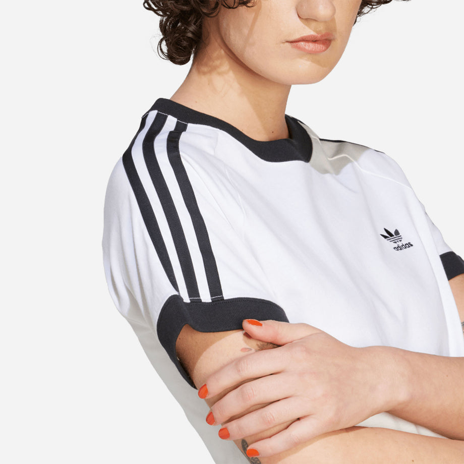 T shirt 3 stripes adidas cheap femme