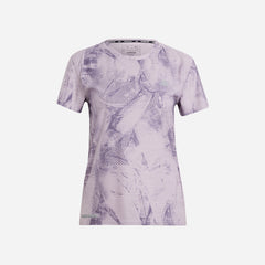 Women's Adidas Ultimateadidas Allover Print T-Shirt - Purple