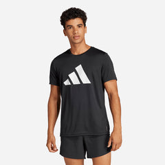 Áo Thun Nam Adidas Run It - Đen - Supersports Vietnam