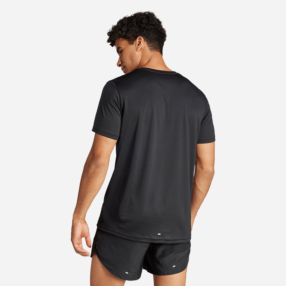 Áo Thun Nam Adidas Run It - Đen - Supersports Vietnam