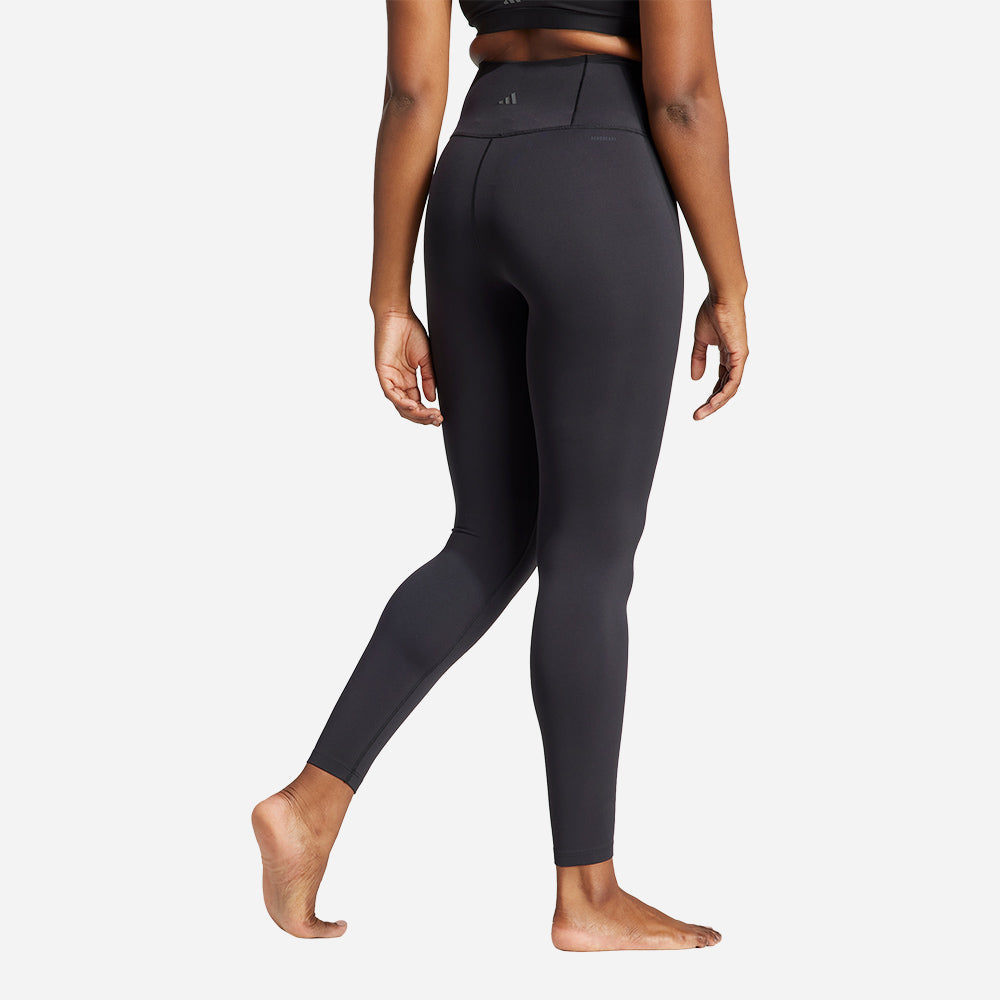 Quần Ôm Thể Thao Nữ Adidas All Me - Đen - Supersports Vietnam