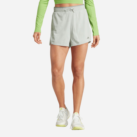 Women's Adidas Hiit Heat.Rdy Two-In-One Shorts - Gray