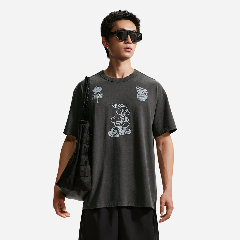 Áo Thun Nam Nike Sportswear Premium Essentials - Đen - Supersports Vietnam