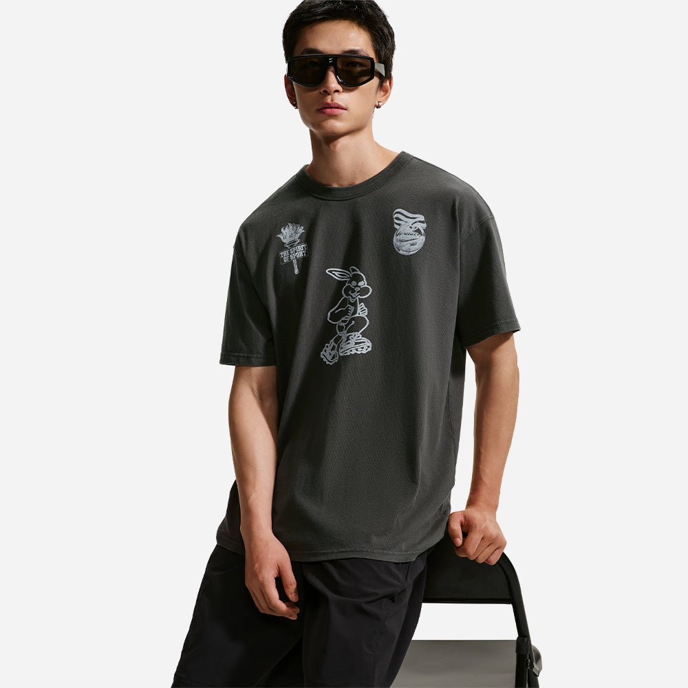 Áo Thun Nam Nike Sportswear Premium Essentials - Đen - Supersports Vietnam