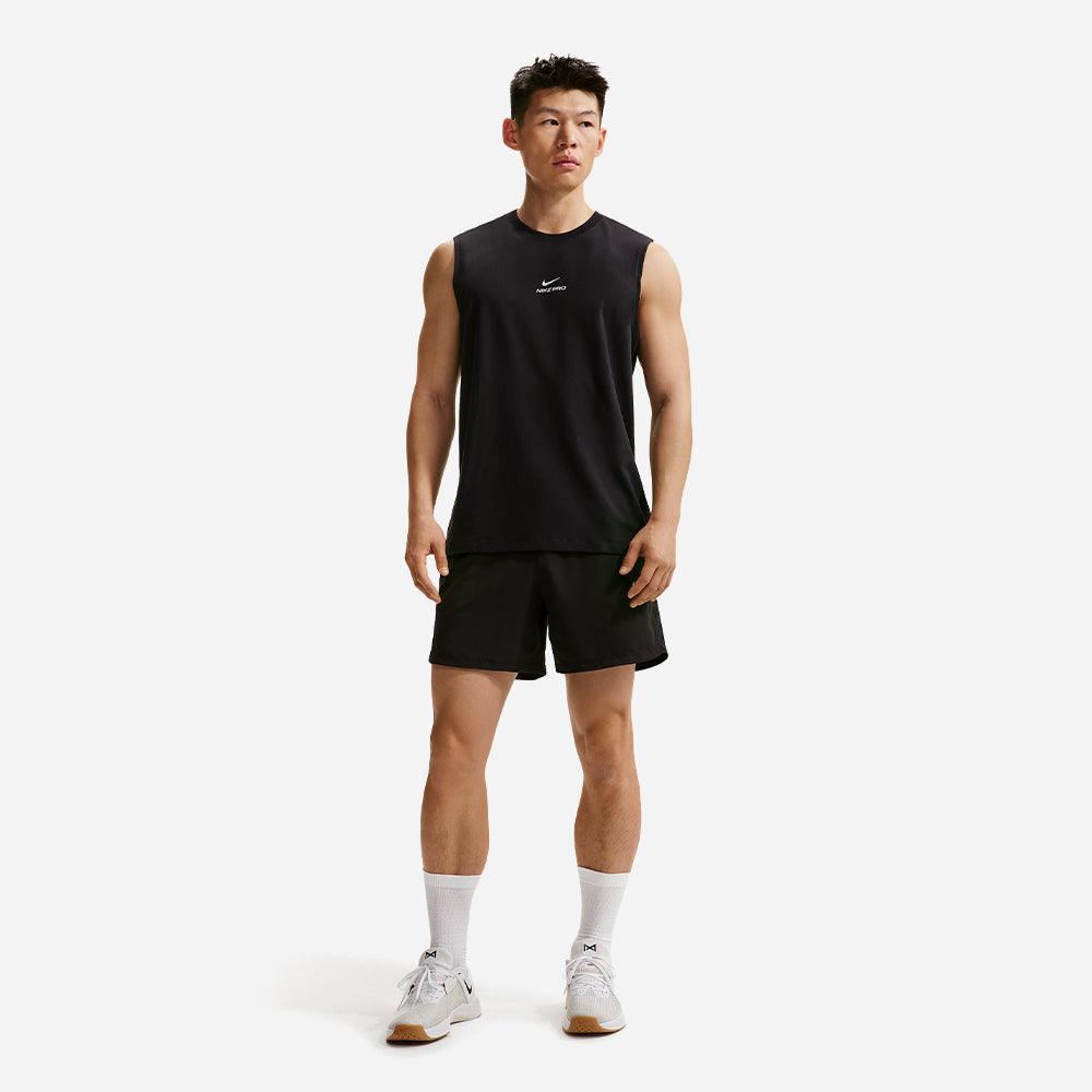 Áo Ba Lỗ Nam Nike Pro Sleeveless Training - Đen - Supersports Vietnam