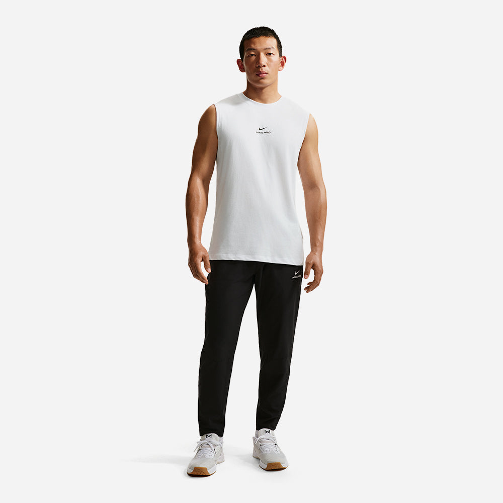 Áo Ba Lỗ Nam Nike Pro Sleeveless Training - Trắng - Supersports Vietnam