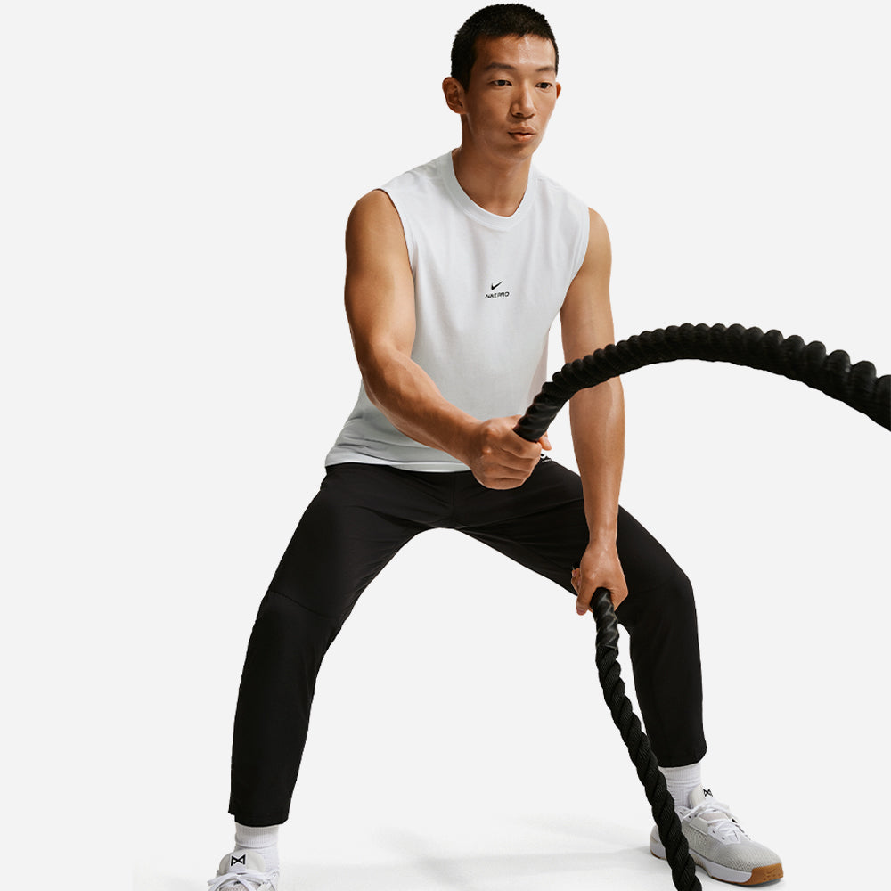 Áo Ba Lỗ Nam Nike Pro Sleeveless Training - Trắng - Supersports Vietnam