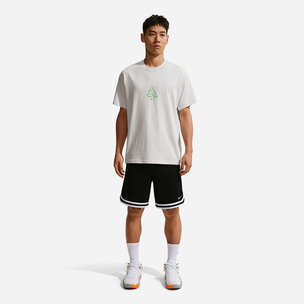 Áo Thun Nam Nike Giannis M90 Summit HC Basketball - Trắng - Supersports Vietnam
