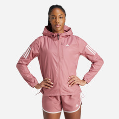 Women's Adidas Own The Run Jacket - Pink