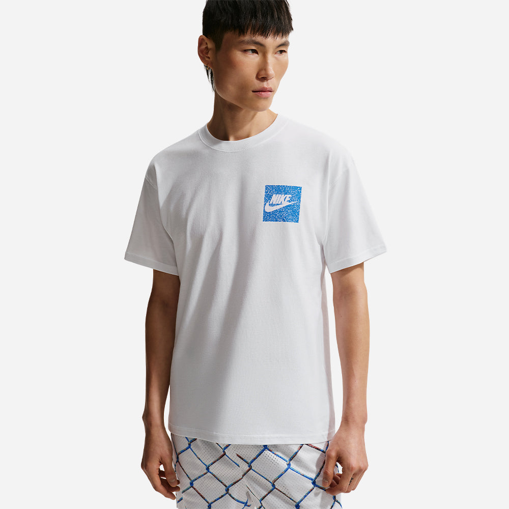 Áo Thun Nam Nike Basketball - Trắng - Supersports Vietnam