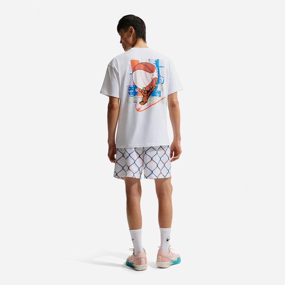 Áo Thun Nam Nike Basketball - Trắng - Supersports Vietnam