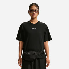 Áo Thun Nữ Nike Sportswear Classic Loose - Đen - Supersports Vietnam