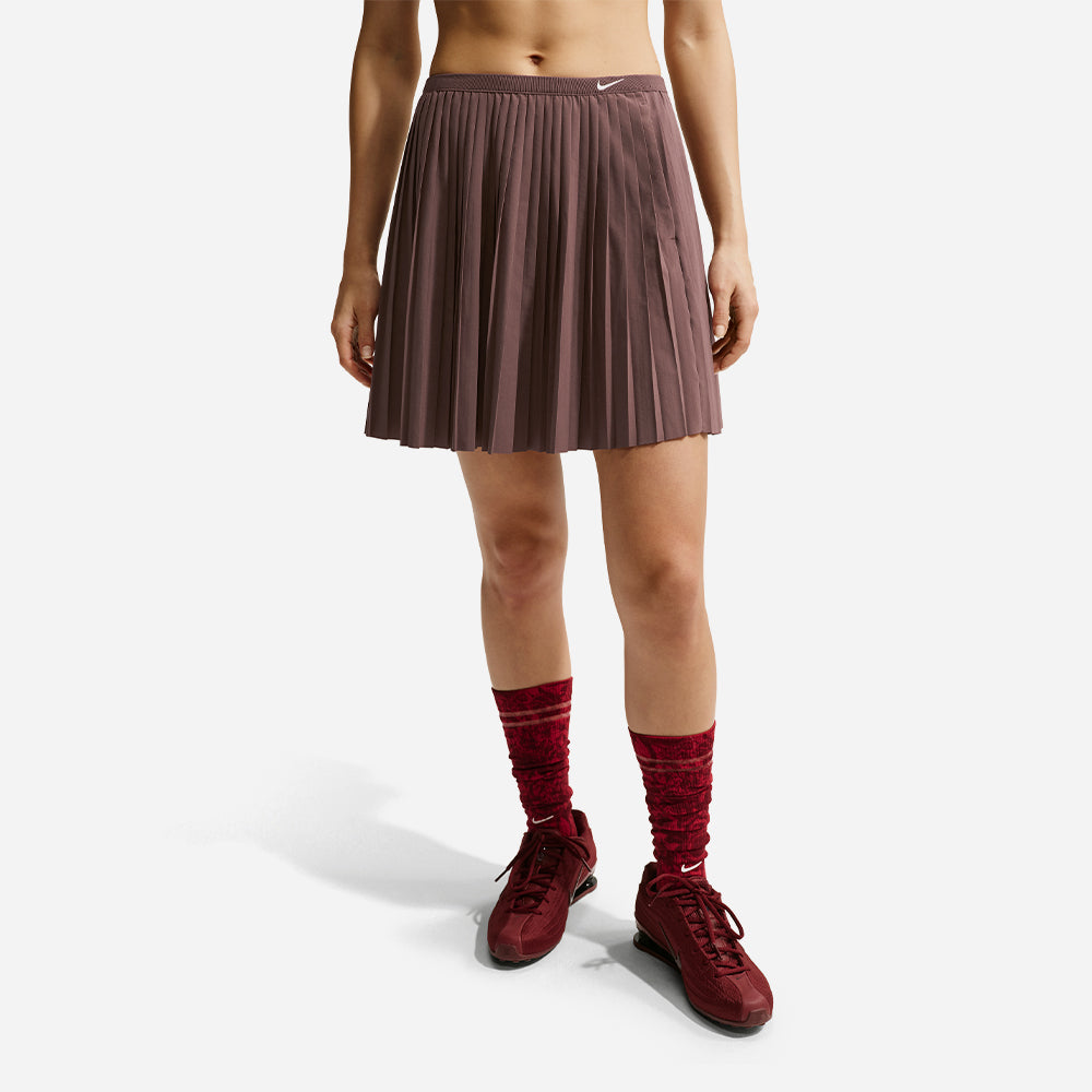 Chân Váy Nữ Nike Sportswear Pleated - Nâu - Supersports Vietnam