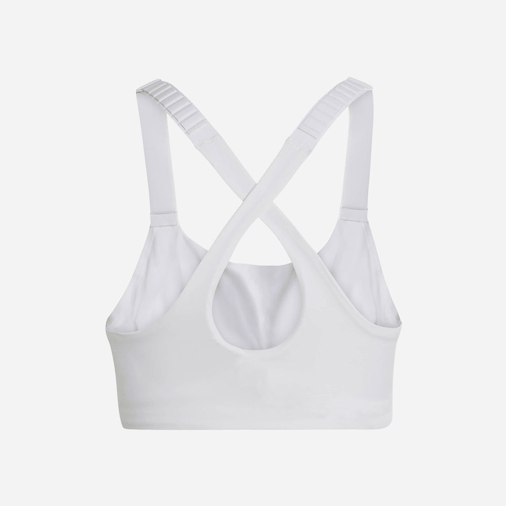 Áo Bra Thể Thao Nữ Adidas Fastimpact Luxe Run High-Support - Trắng - Supersports Vietnam