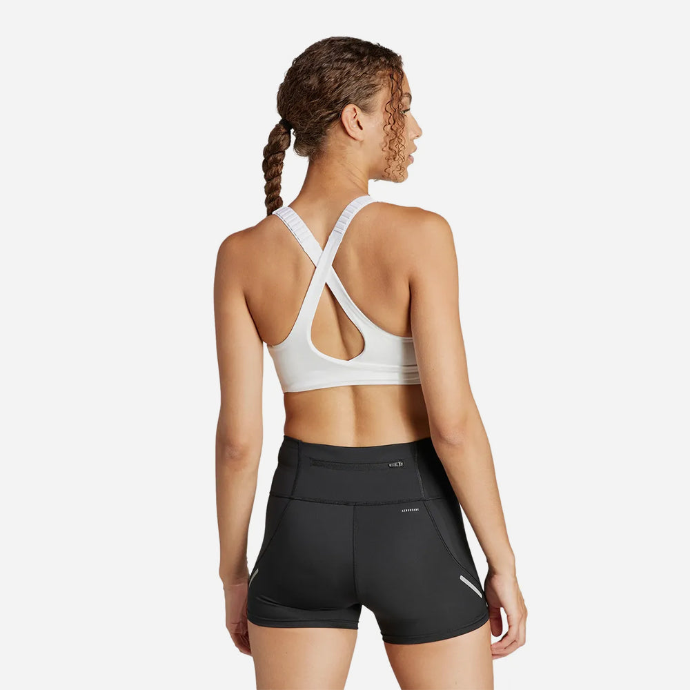 Áo Bra Thể Thao Nữ Adidas Fastimpact Luxe Run High-Support - Trắng - Supersports Vietnam