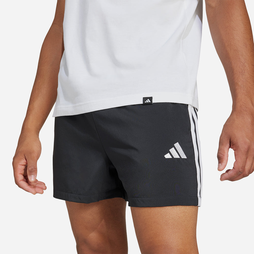 Quần Ngắn Thời Trang Nam Adidas Essentials 3-Stripes Chelsea 5-Inch - Đen - Supersports Vietnam