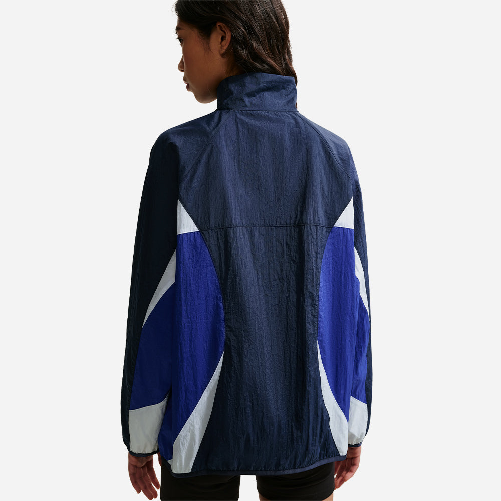 Áo Khoác Nữ Nike Sportswear Oversized Tracksuit - Xanh Navy - Supersports Vietnam