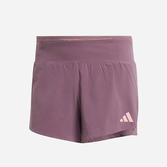 Men's Adidas Adizero Gel Shorts - Purple