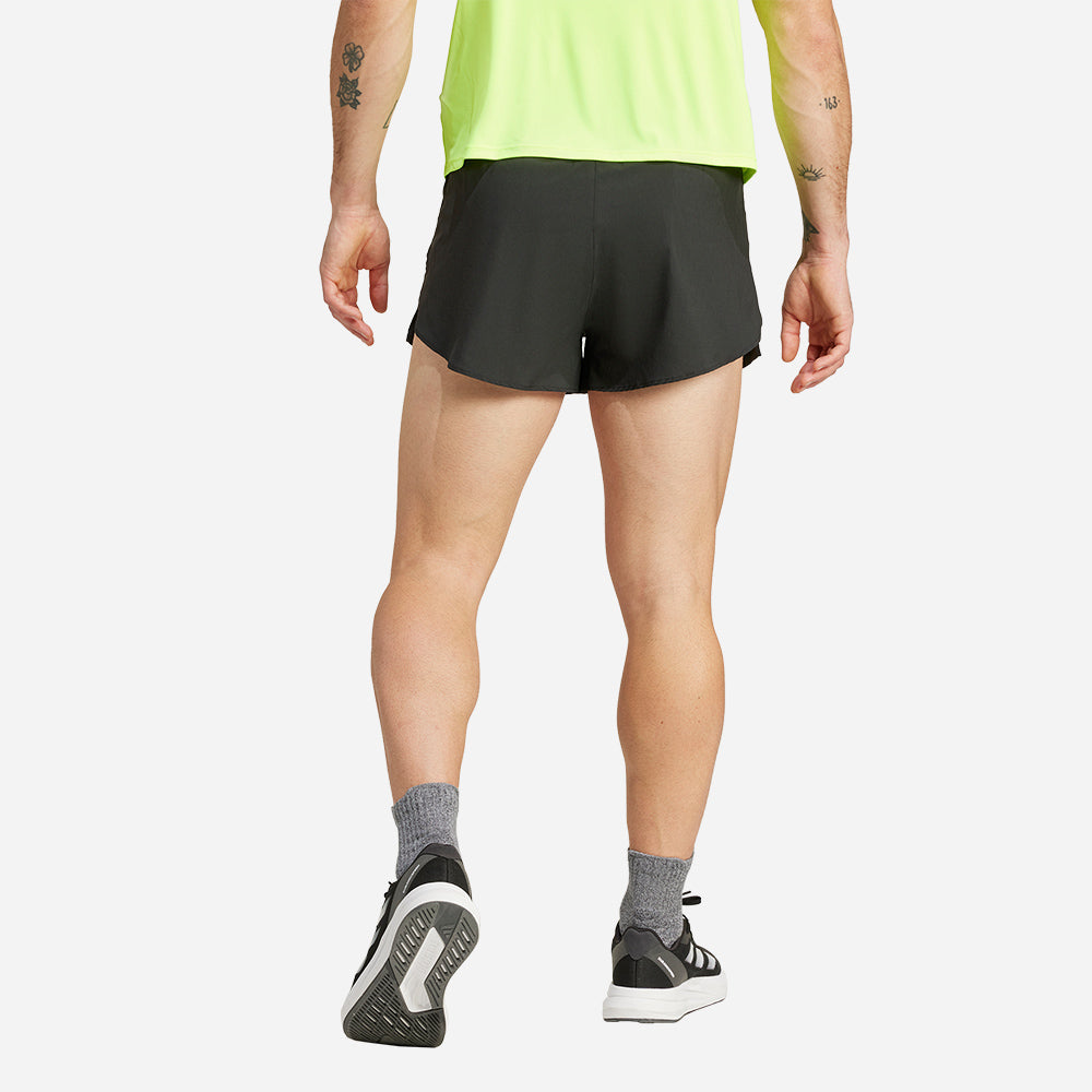 Quần Ngắn Nam Adidas Adizero Essentials Running Split - Đen - Supersports Vietnam