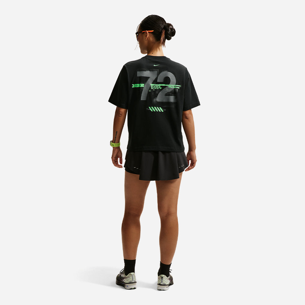 Áo Thun Nữ Nike Swift Dri-Fit Running - Đen - Supersports Vietnam