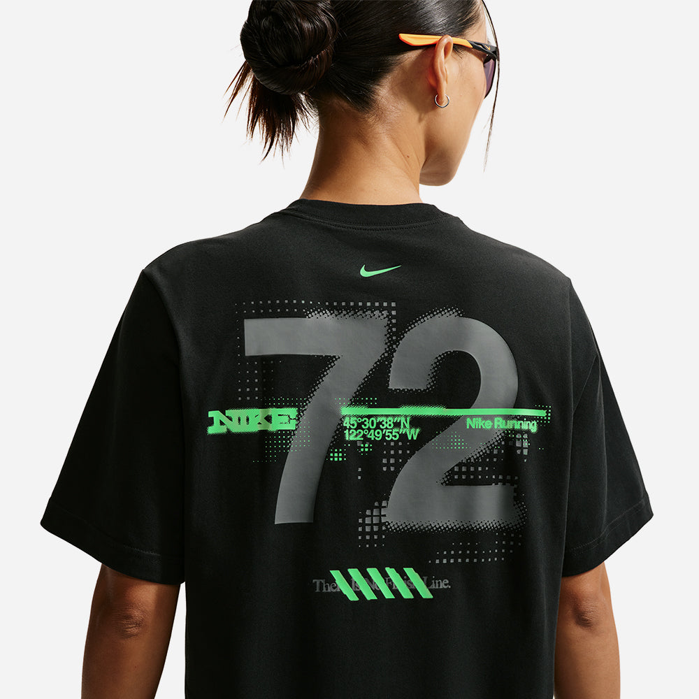 Áo Thun Nữ Nike Swift Dri-Fit Running - Đen - Supersports Vietnam