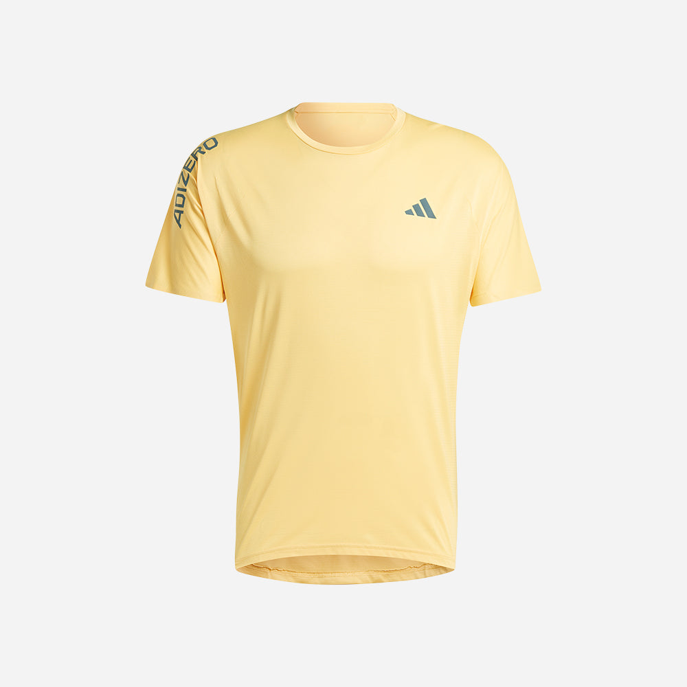Áo Thun Nam Adidas Adizero - Vàng - Supersports Vietnam