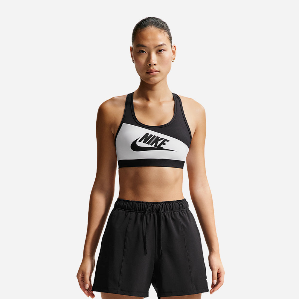 Áo Bra Thể Thao Nữ Nike Swoosh Medium-Support Padded - Đen - Supersports Vietnam