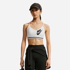 Áo Bra Thể Thao Nữ Nike Indy Light-Support - Trắng - Supersports Vietnam