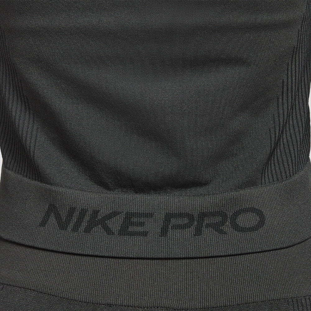 Áo Thun Nữ Nike Pro Seamless Dri-Fit - Xám - Supersports Vietnam