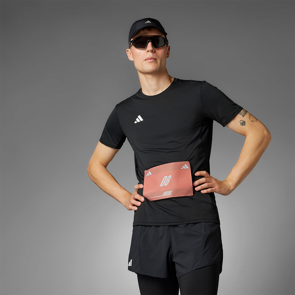 Áo Thun Nam Adidas Adizero Essentials Running - Đen