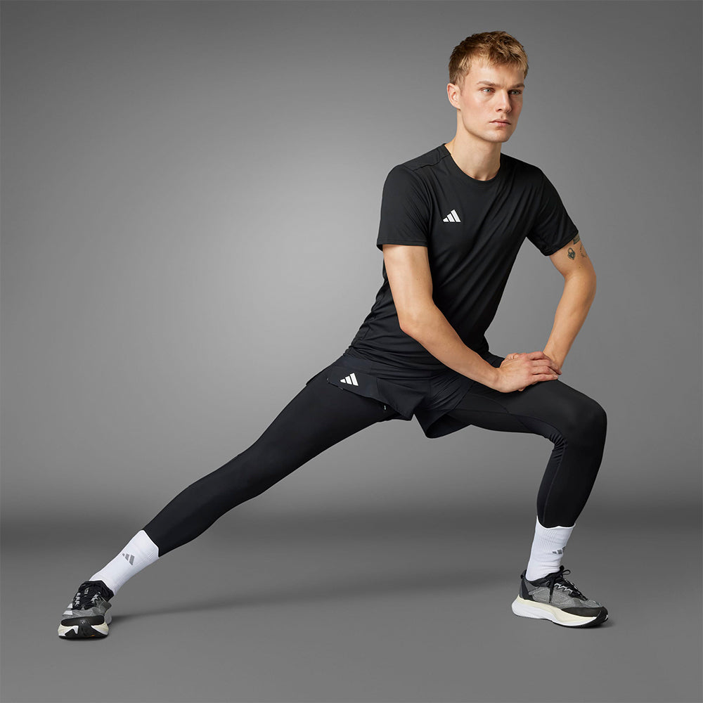 Áo Thun Nam Adidas Adizero Essentials Running - Đen