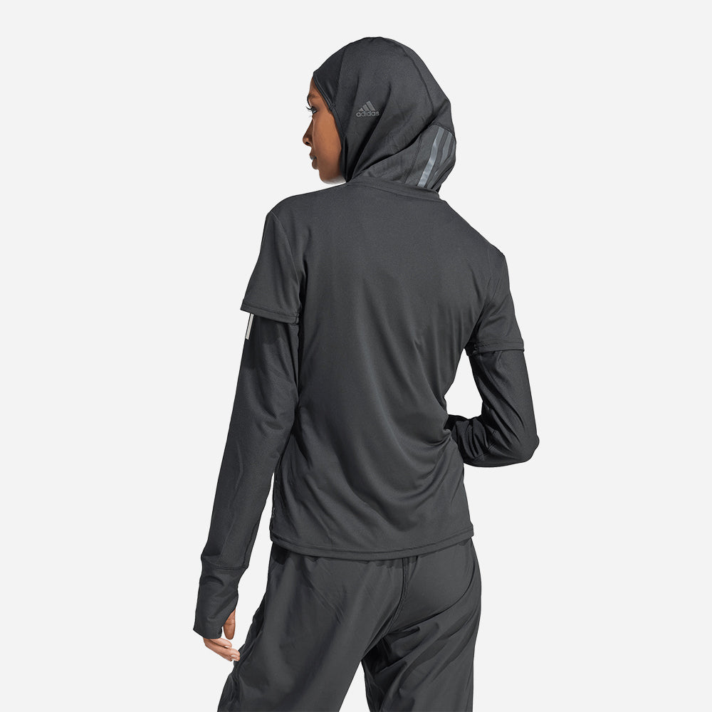 Áo Thun Nữ Adidas Adizero Essentials Running - Đen - Supersports Vietnam