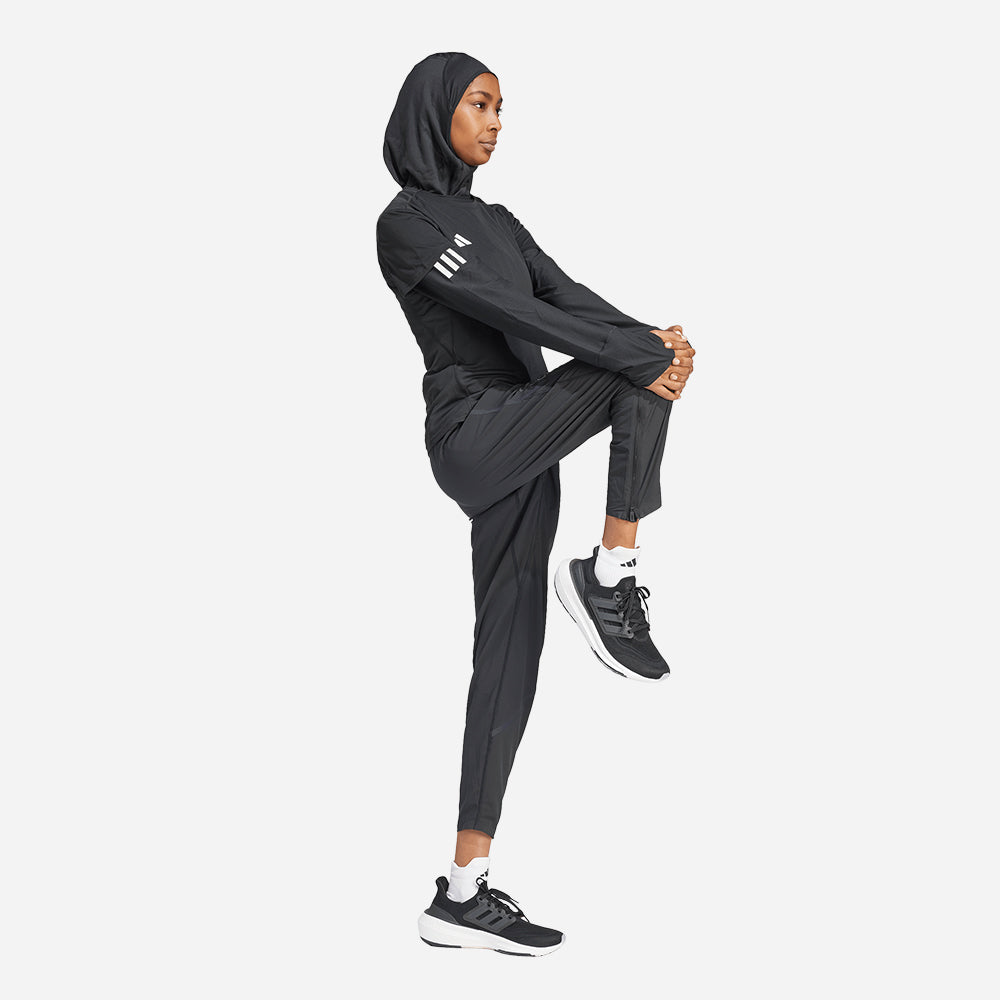 Áo Thun Nữ Adidas Adizero Essentials Running - Đen - Supersports Vietnam