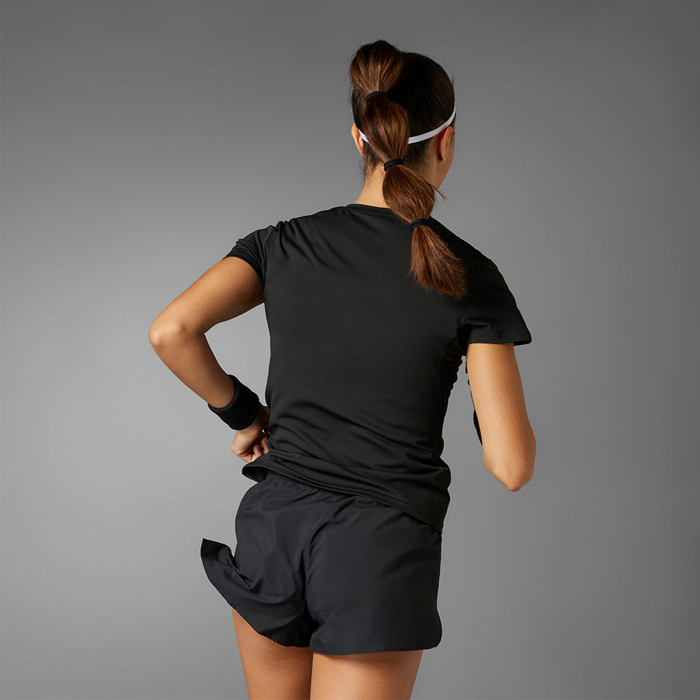 Áo Thun Nữ Adidas Adizero Essentials Running - Đen - Supersports Vietnam