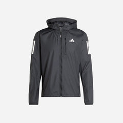 Men's Adidas Own The Run Jacket - Black