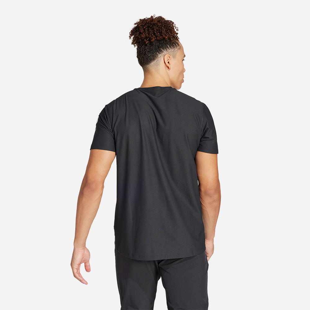 Áo Thun Tay Ngắn Nam Adidas Own The Run - Đen - Supersports Vietnam