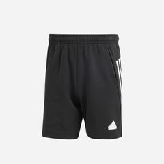 Men's Adidas Future Icons 3-Stripes Shorts - Black