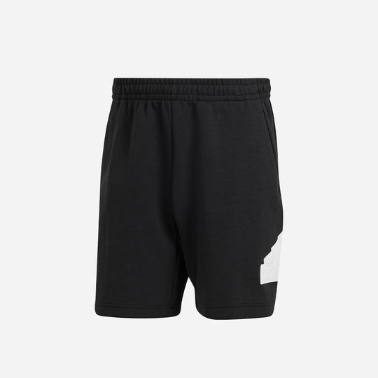 Men's Adidas Future Icons Badge Of Sport Shorts - Black