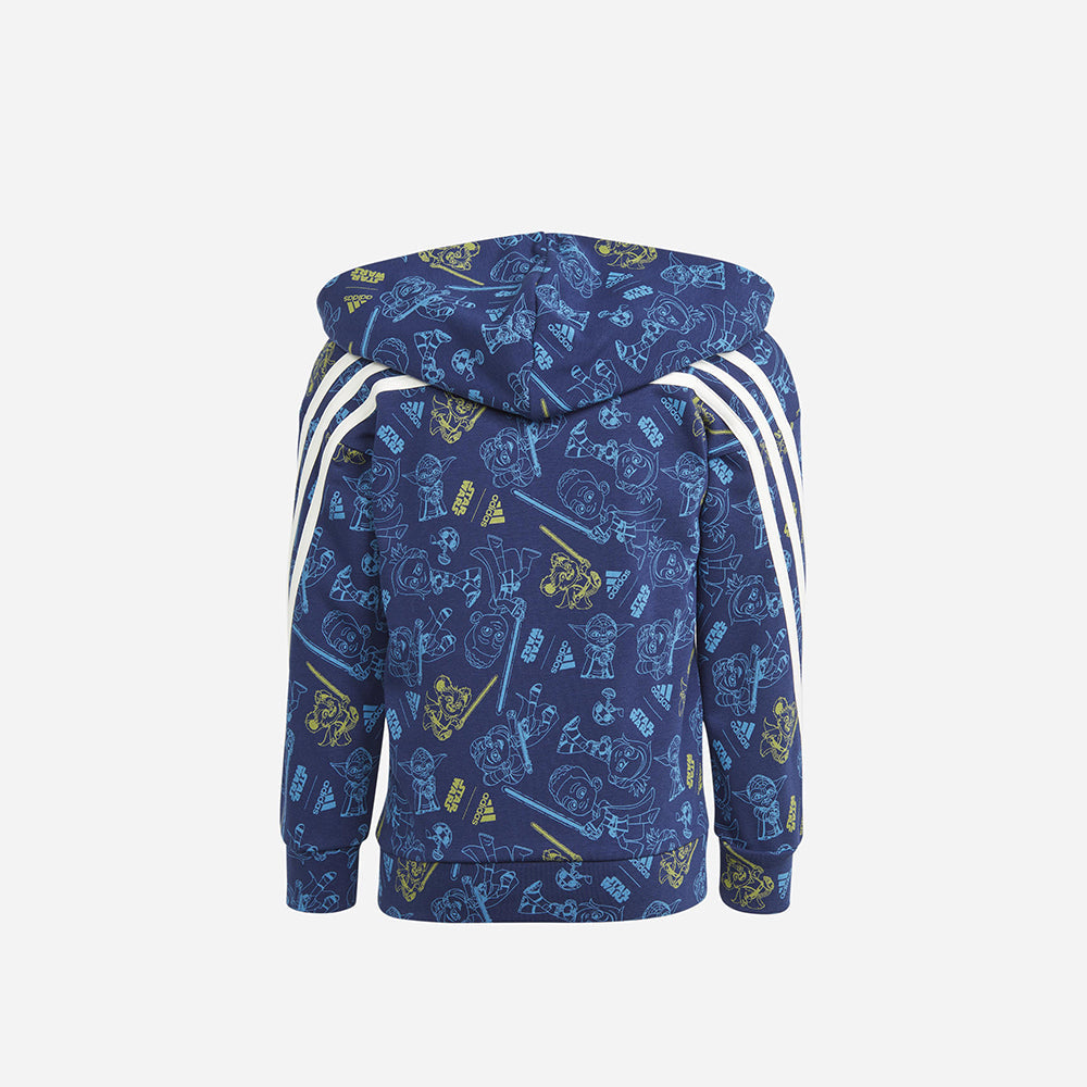 Áo Hoodie Trẻ Em Adidas Star Wars Young Jedi Track - Xanh Dương - Supersports Vietnam